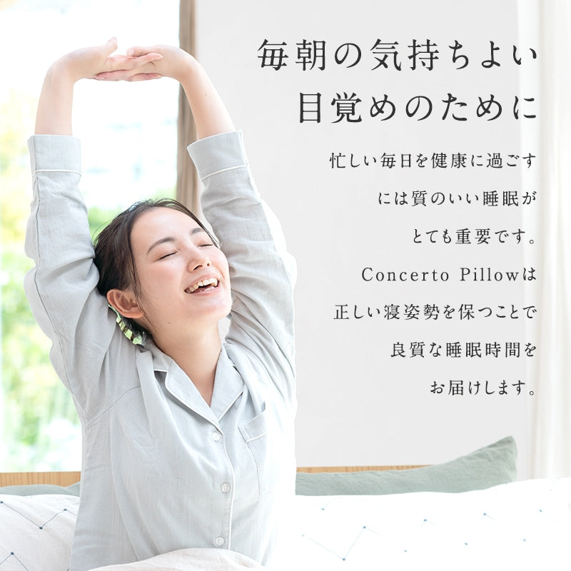 コンチェルトピローオーシャン（備長炭）